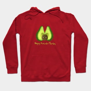 Happy Avocado-Family Hoodie